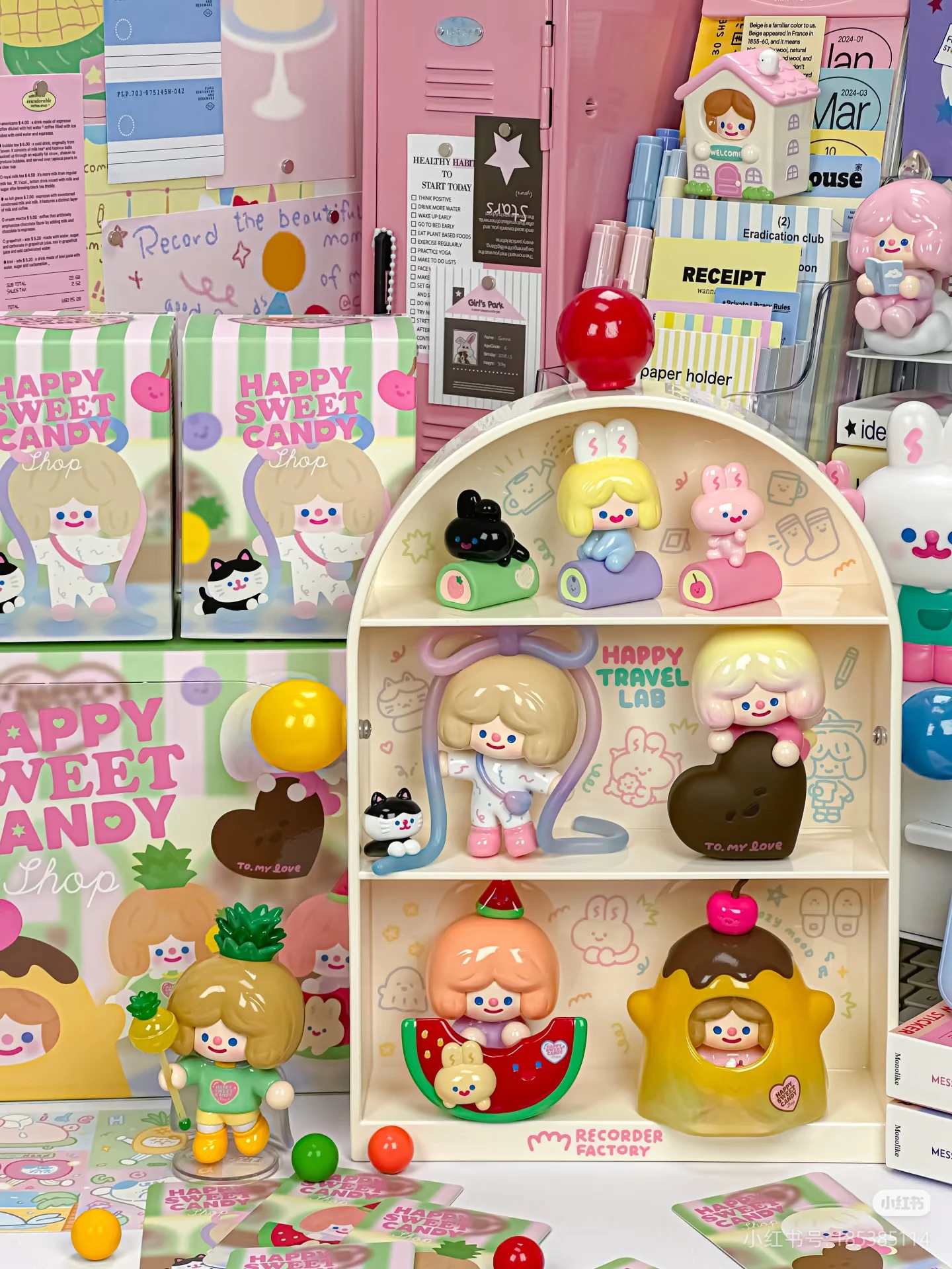 

Новая серия конфетных коробок Rico Happy Sweet Candy Shop: милые коллекционные игрушки-сюрпризы в закрытых коробках, украшение для рабочего стола, подарок для детей и фанатов.