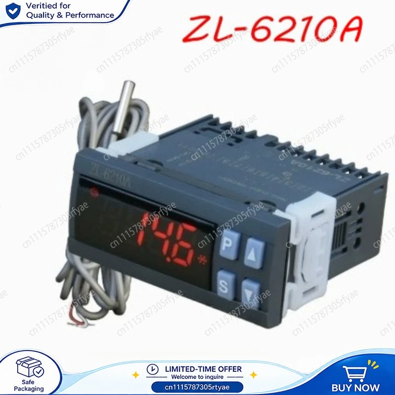ZL-6210A Temperature Controller Digital Thermostat Smart Temperature Control Instrument Heating Cooling Controller