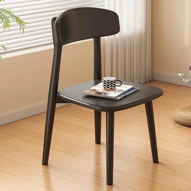 

Household light luxury dining chair stool back chair simple casual tea table chair restaurant commercial