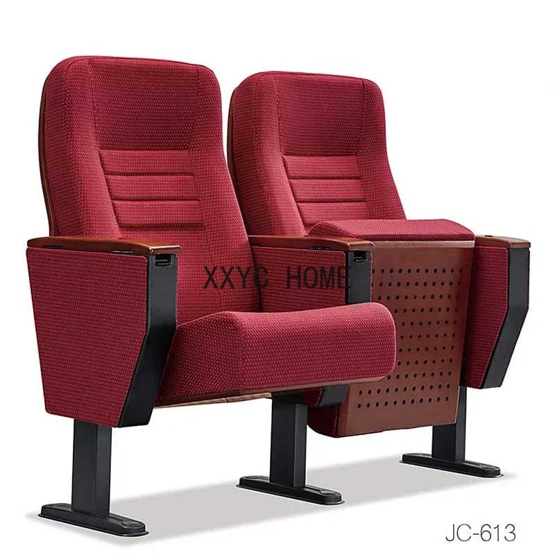 Cinema chair School meeting room ladder chair Theatre Lecture hall cloth  auditorium row chair