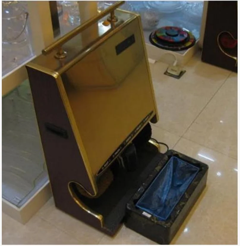 

220V Electric Shoe Shine Machine Automatic Sensor Shoe Cleaner for Home Office Hotel Use BAC