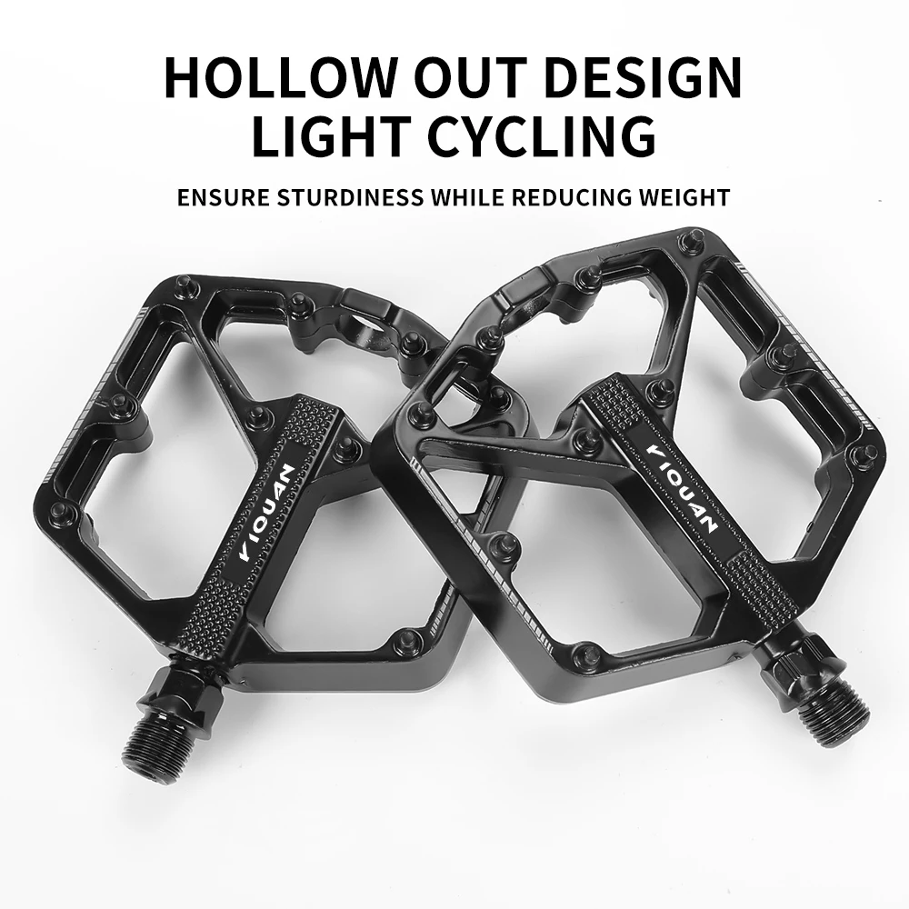 

Педаль для горного велосипеда, педаль из алюминиевого сплава, двойная педаль DU, противоскользящая расширенная педаль для ногтей, педали Mtb, аксессуары для велосипеда