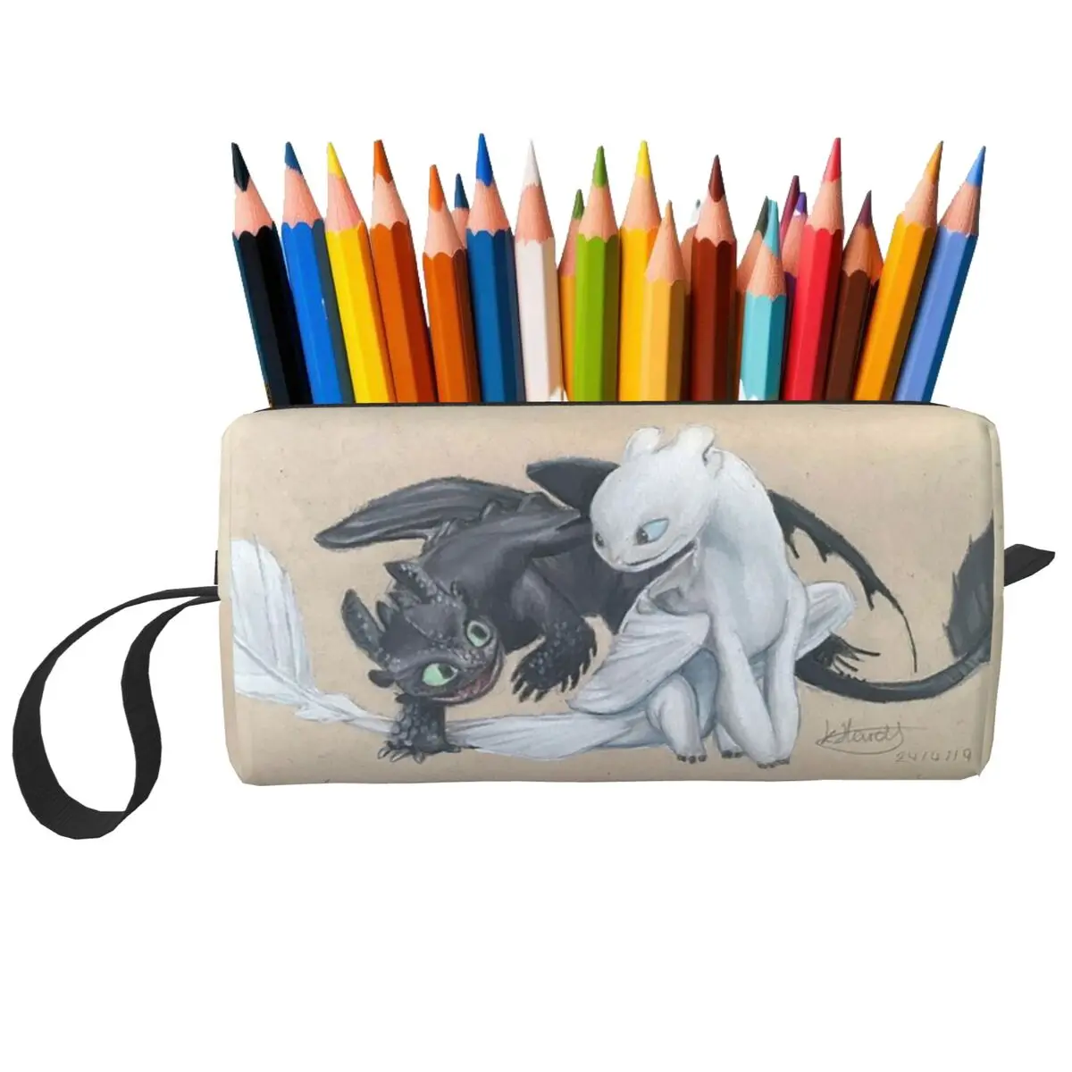 

Беззубий и легкий пенал для подарков Studen, коробка для ручек, сумка-карандаш, канцелярские принадлежности, женская косметичка, сумка-органайзер