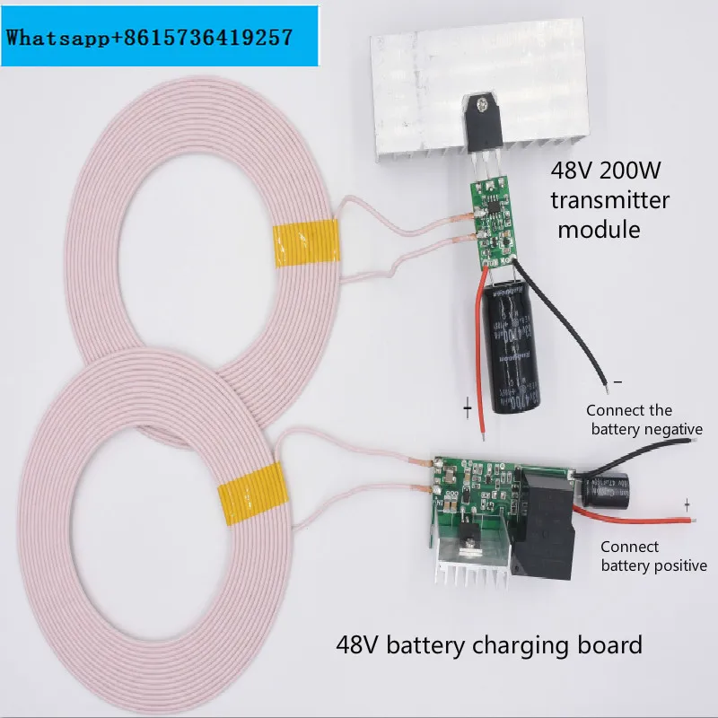 

200W 48V Power Supply 48V Output High Power Wireless Charging Wireless Power Supply Module XKT901-19