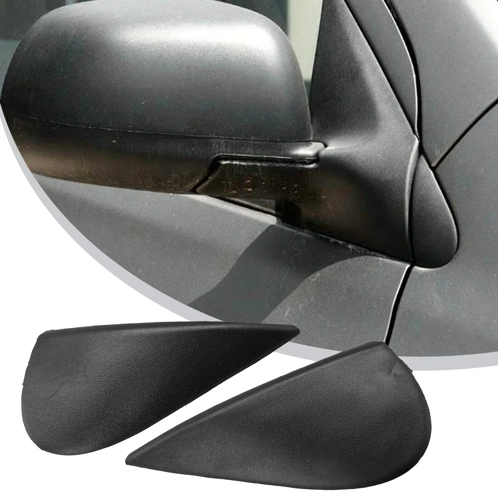

2pcs Car Exterior Both Side Mirror Corner Triangle Fender Cover Trims For Nissan Versa 1.6L CVT Sedan S 2012 - 2019 963193BA0A