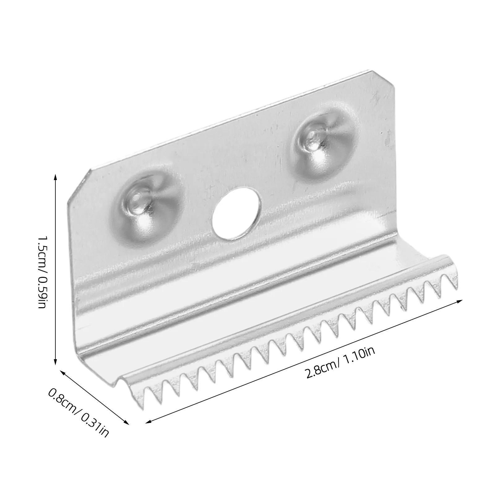10Pcs Tape Dispenser Replacement Blades Sharp Serrated 35Mm Stainless Steel Precise Cutting for Office Packaging Tape Cutter