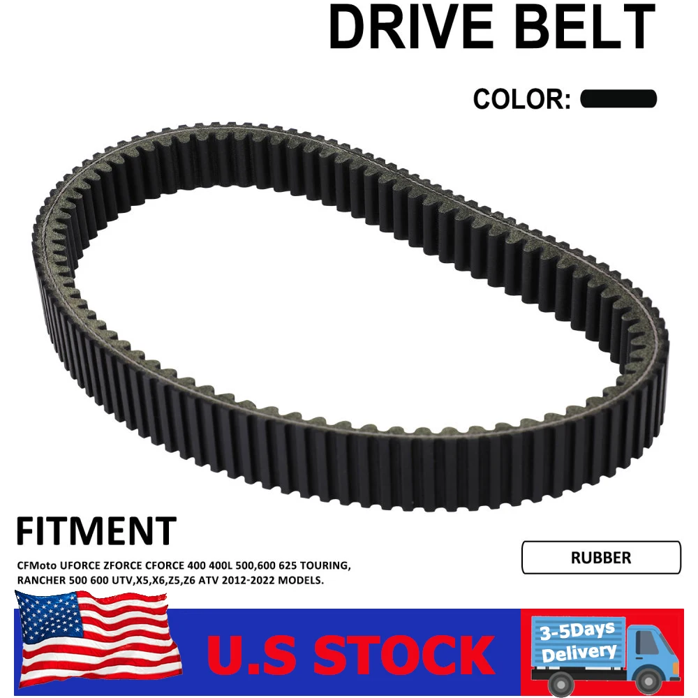 

ATV Drive Belt Rubber Rubber For CFmoto Uforce Zforce Cforce 400 400L Touring,Rancher UTV X5 X6 Z5 Z6 Motorcycles Accessories