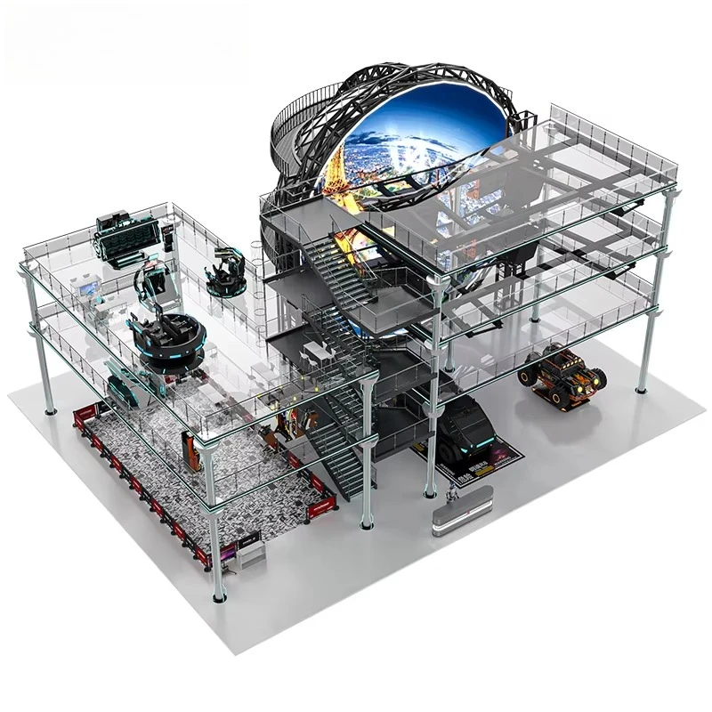 VR Game Machine Supplier 2026 New 7D Virtual Reality Arcade Games Simulator VR/AR/MR Equipment Customized Factory VR Theme Park