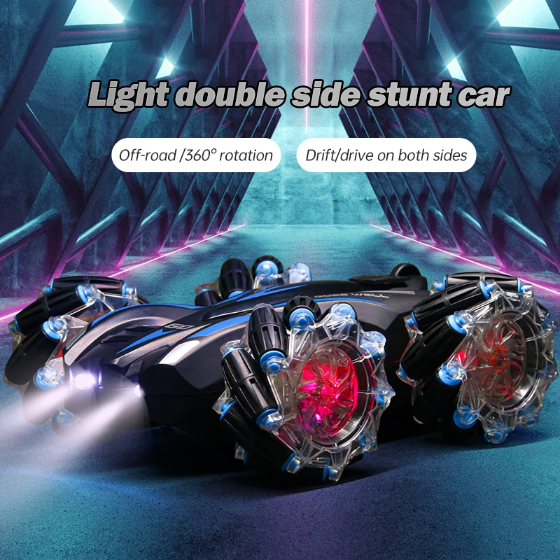 

Радиоуправляемая машинка-внедорожник 4WD с дистанционным управлением жестами и двусторонней подсветкой