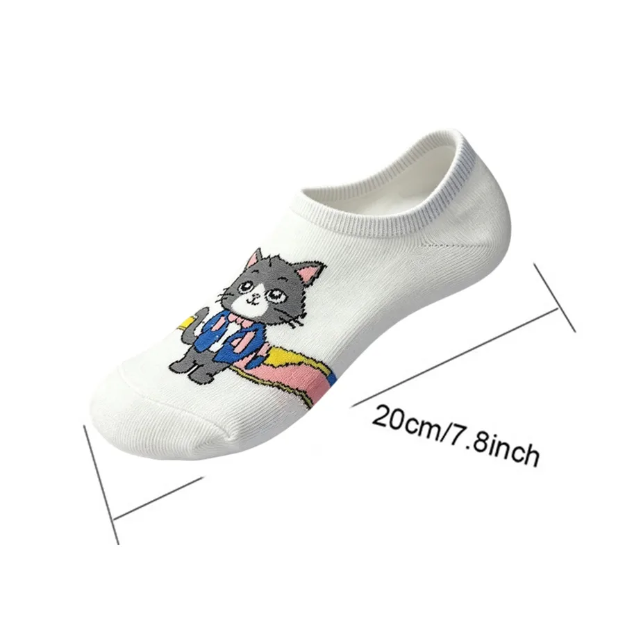 10pairs mix Cartoon Anime Streetwear Crew Socks Hip Hop Novelty Funny Daily Socks Unisex