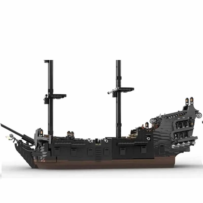 MocBricks Moc Building Blocks Sailing Ship Model Series Pirate ship Technology Bricks DIY Toys For Kids Children Gifts