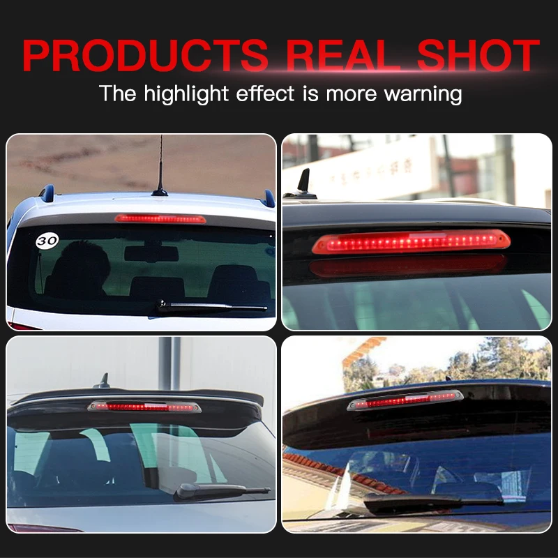 

1PC LED 3rd Brake Light High Level Rear Stop Warning Lamp for Volkswagen Crafter 06-16 for Benz Sprinter 906 Taillight Assembly