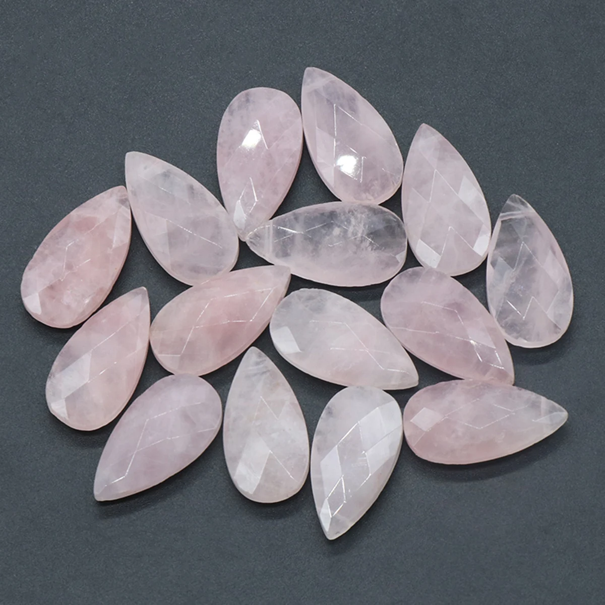 1pc Natural Stone Amethysts Pendants Water Drop Amazonite Quartzs for Jewelry Making Diy Necklace Earring Reiki Healing Gifts