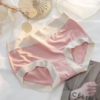 Culottes en modal pour femmes, 4 pièces/ensemble, sous-vêtements féminins confortables, sans couture, lingerie sexy, intimes, caleçons, slips pour filles, M-XL solide 6