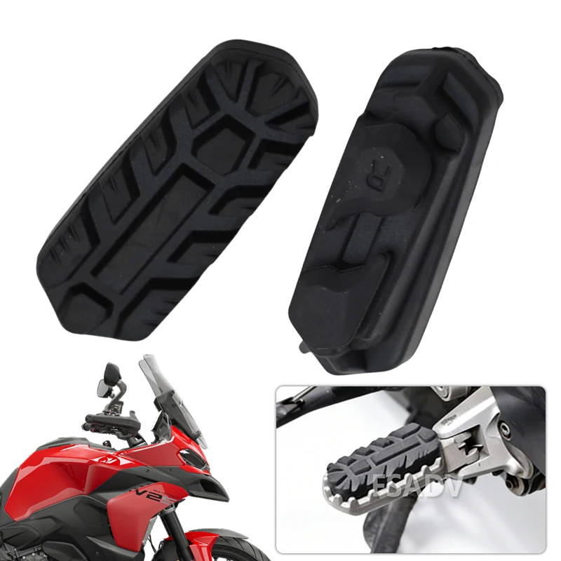 Front Rear Footrest Foot Pegs Pedals For Ducati Multistrada V4/ V4S/ RS/ Pikes Peak/ Rallly Multistrada V2 V2S MST Motorcycle