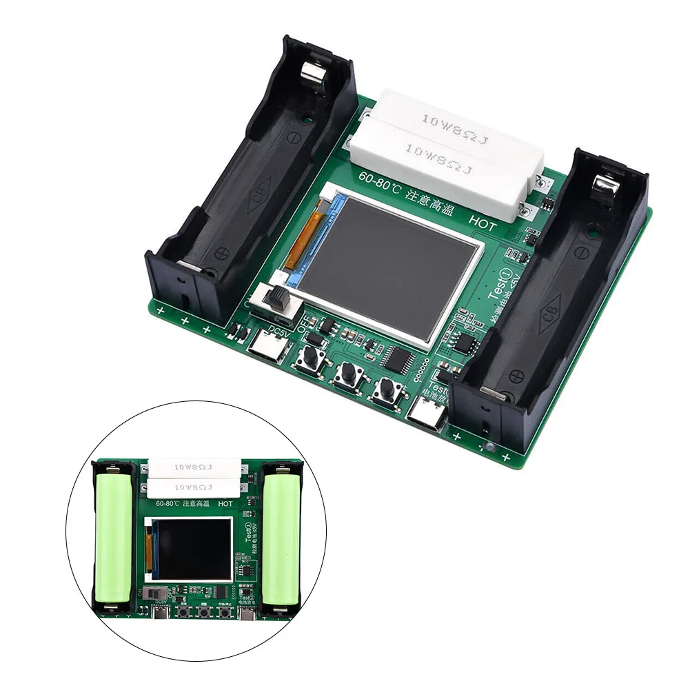 

High-Accuracy Battery Voltage Tester Battery Capacity As Shown Battery Capacity Monitor Broad Test Range Device
