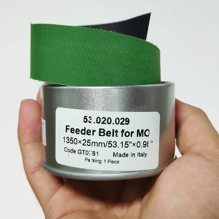 Factory Wholesale 1350x25mm Slow Down Belt Feeder Belt For Heidelberg MO