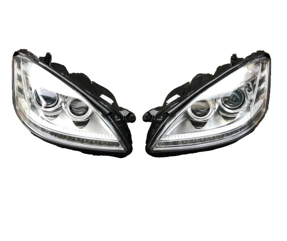 

Classic Style S Series W221 New HID Front Headlights LED Steering Light Night Vision Function