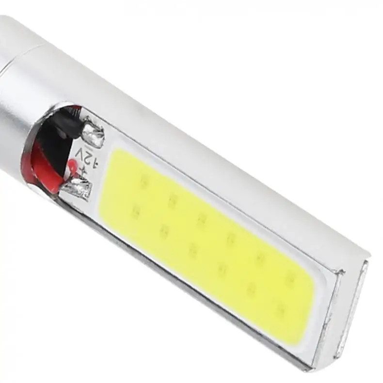 H1 H3 หลอดไฟ LED รถหมอกไฟ CANbus Super Bright ไฟหน้าหลอดไฟ COB 12V 6000K ไฟวิ่ง Auto รถจักรยานยนต์