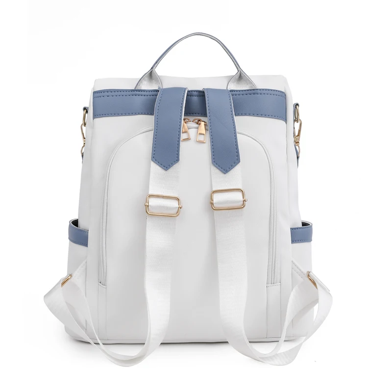 Frauen Rucksack Casual Umhängetasche Mode Ziemlich Nylon Stoff Weibliche Daypack Stilvolle Elegante Mädchen Rucksack Frauen Tasche Mochila