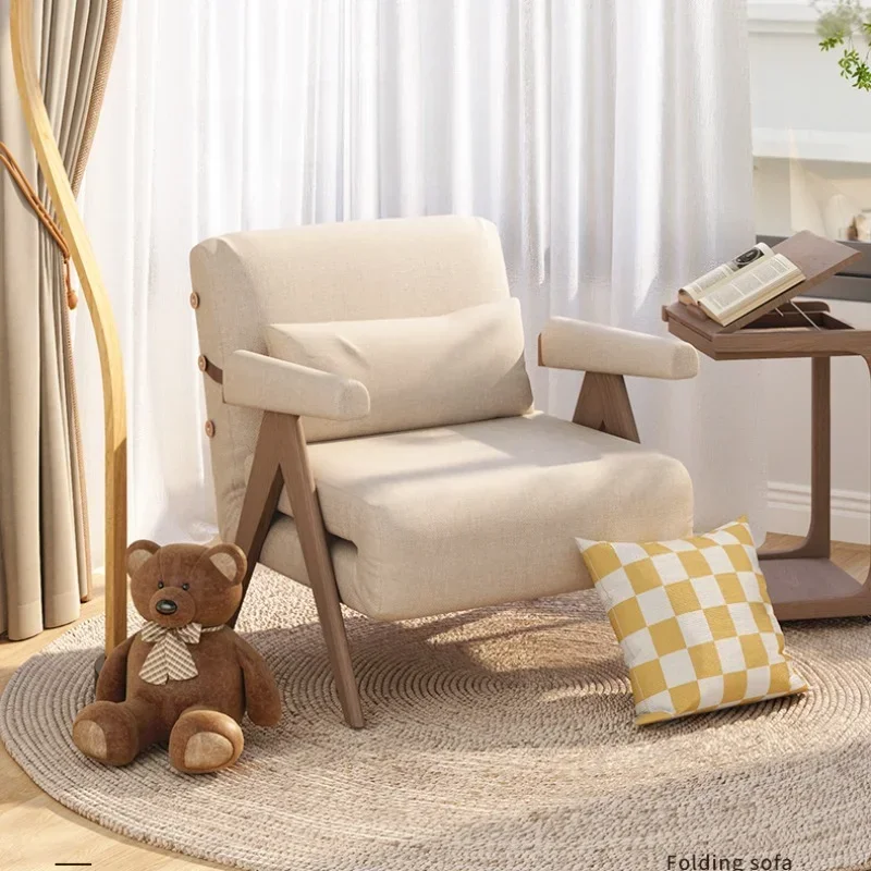 أريكة سرير قابلة للطي للشرفة، أريكة صالون متعددة الوظائف، أريكة فردية مريحة، أثاث كاما #4