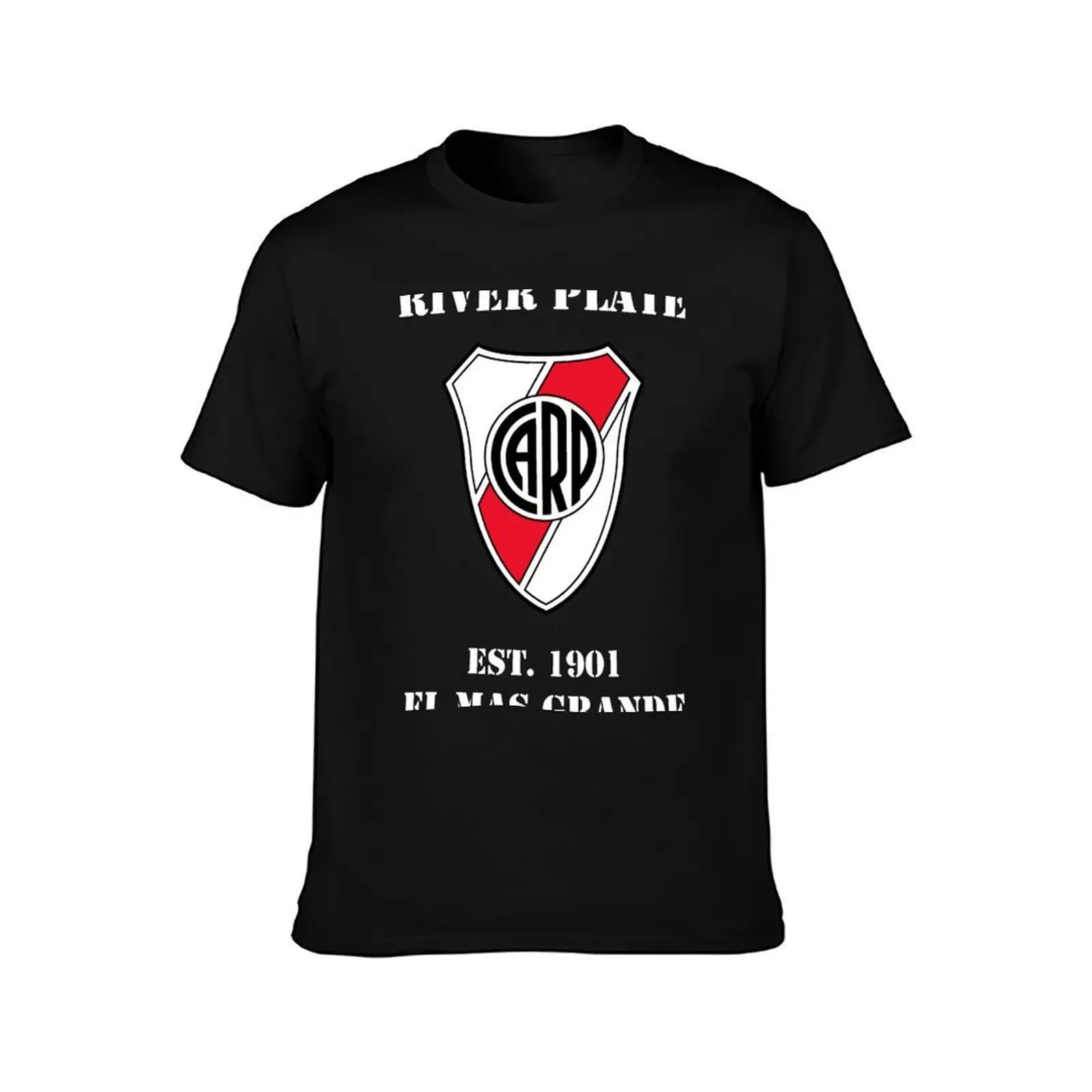 RIVER PLATE FC T-Shirt Retro Graphic Print T-Shirt