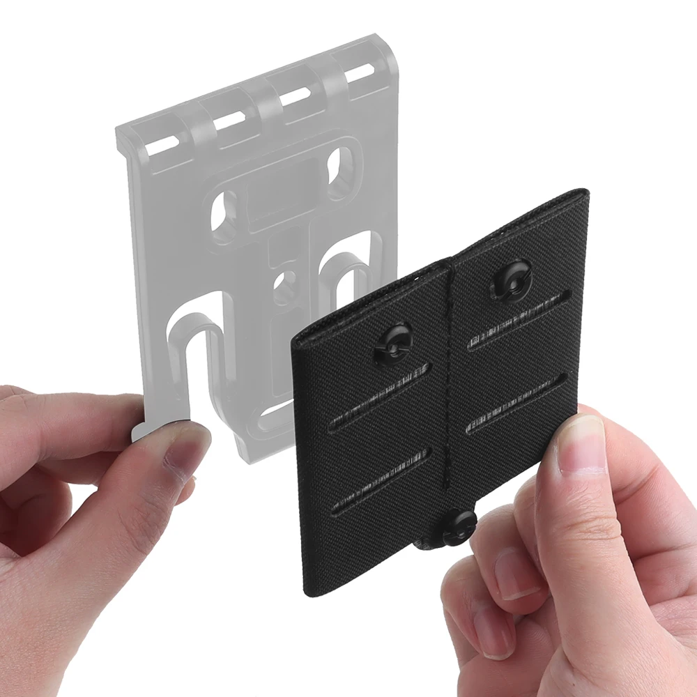 

Тактический пистолет QLS, быстросъемная система, адаптер MOLLE для охоты, страйкбольный чехол для журналов, 9 мм AR Mag Bag, тренировочное снаряжение для стрельбы