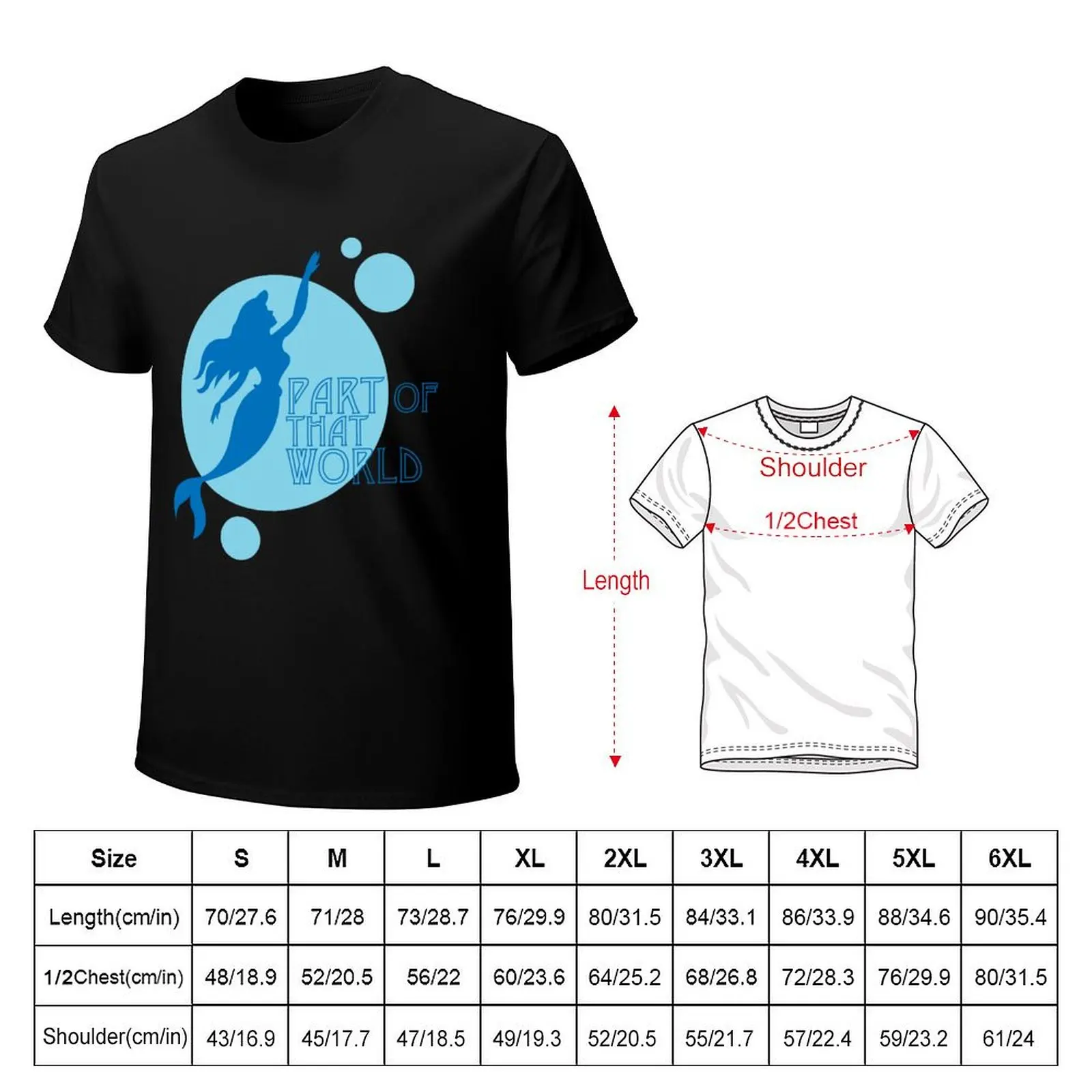 Part of That World T-Shirt Casual Basic Short Sleeve T-Shirt