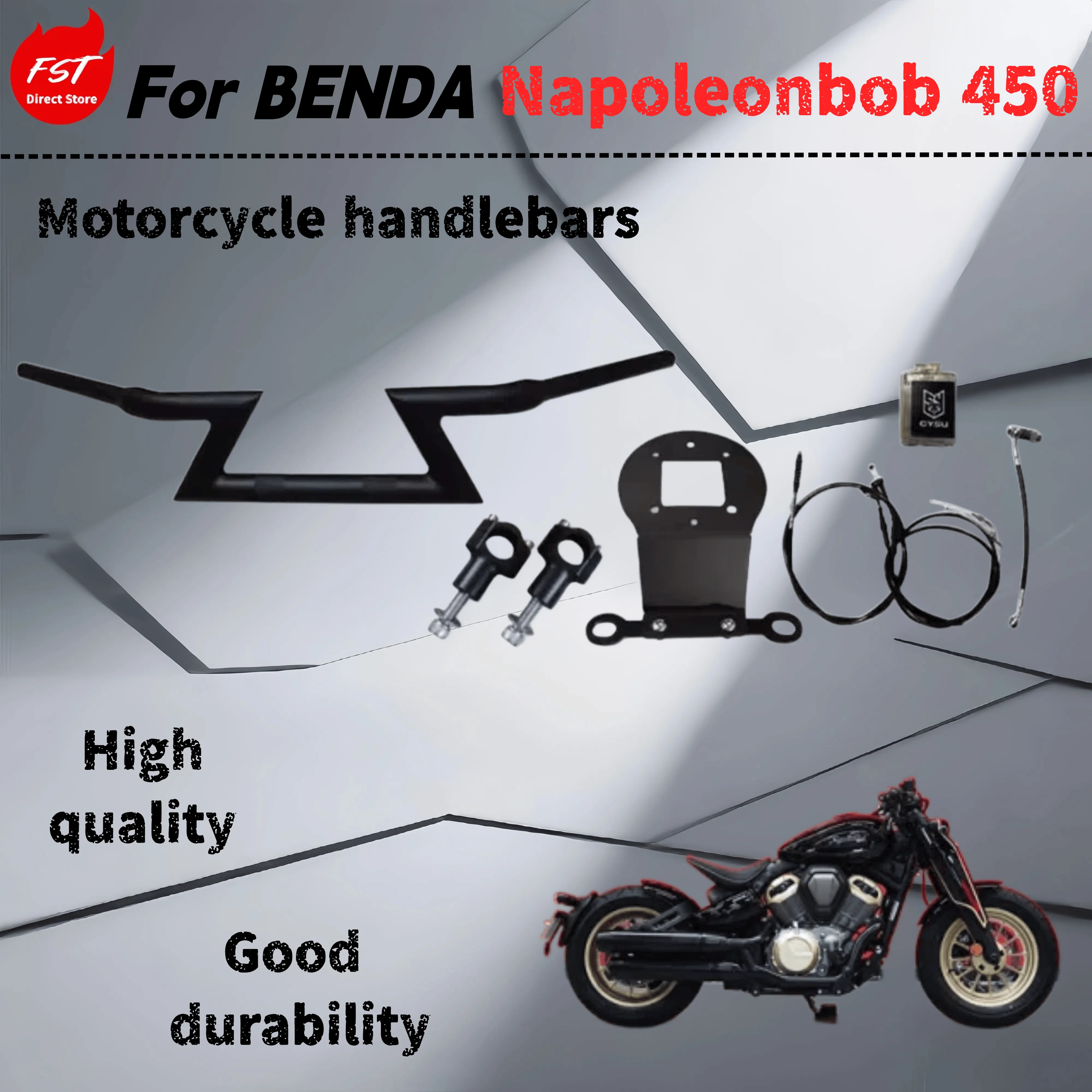 

For Benda Napoleonbob 450 modified retro american lightning handle high handle directional handle faucet handle