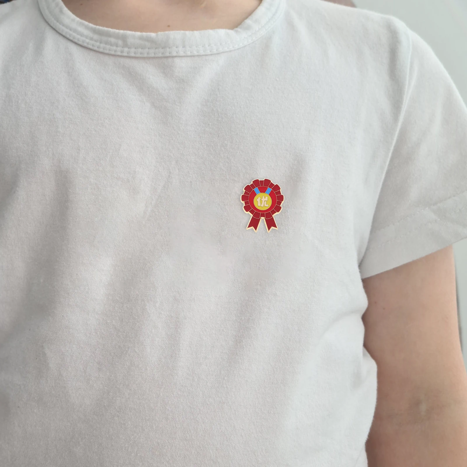 

Medal Pin Corsage Kids Colorful Lapel Pins Achievement Breastpin Metal Alloy Party Favor Badges Trophy Supplies