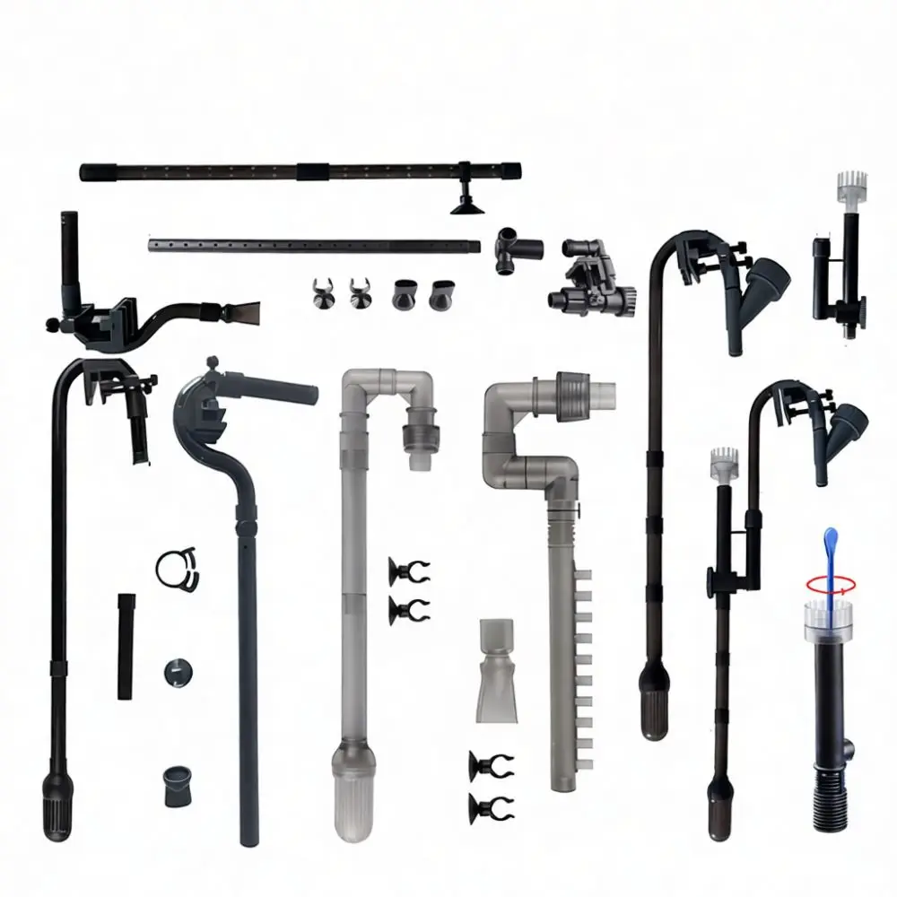 Professional Aquarium Filter Inlet Outlet Pipe Kit Rain Bar Connector For HW 603B 303B Fish Tank System Hardware Supplies