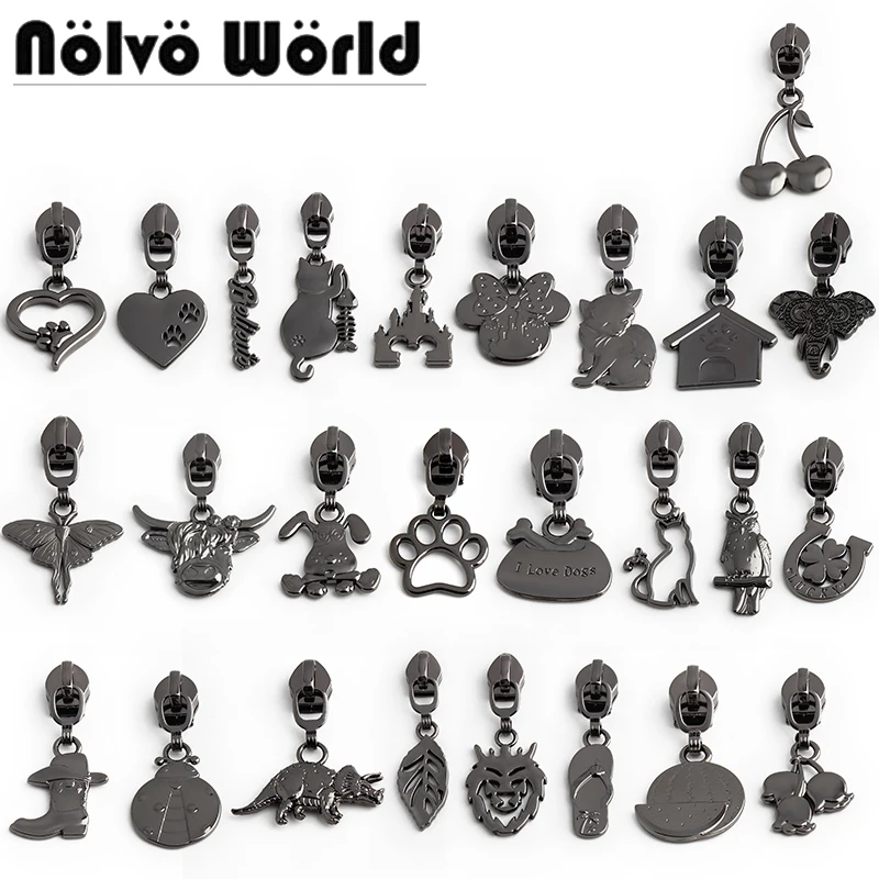 5/10/20 Stück 5 #   Näh-Reißverschluss-Schieber für Nylon-Reißverschlüsse, Taschenverschlüsse, Reißverschluss-Züge, Reparatur-Sets für Kleidungsreißverschlüsse, DIY-Zubehör