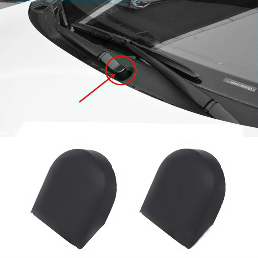 2pcs 85292-0F010 Windshield Wiper Arm Plastics Wiper Nut Cover Wiper Arm Head for Toyota Corolla Yaris Corolla Verso Auris