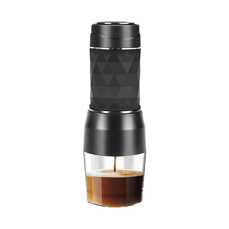 

Кофемашина A84G-Espresso: ручной пресс для капсул и молотого кофе, портативная кофеварка, совместима с кофейным порошком и кофейными капсулами