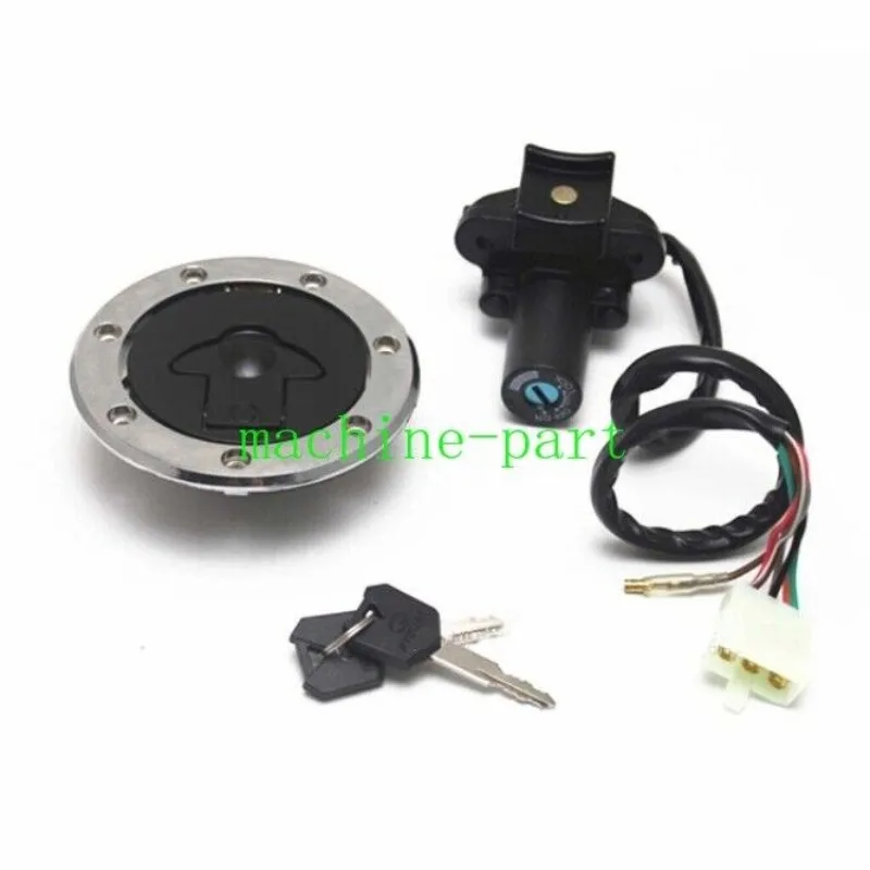 

FitFor ZX6R ZX7R ZX9R ZZR600 ZXR Lgnition Switch Lock Fuel Gas Cap Key 1Set