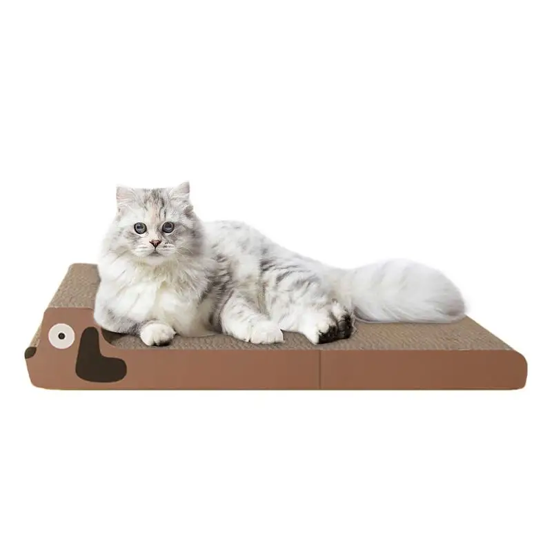 Cat Scratching Pad Cats Cardboard Scratching Pads Corrugated Cat Scratcher Reversible Foldable Cat Scratchers Cat Scratching toy