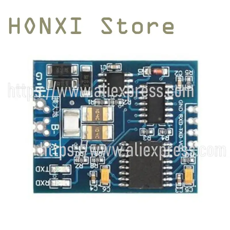 Módulo de isolamento de nível industrial, uma rodada, RS485, RS485, TTL, porta serial UART, 1pc