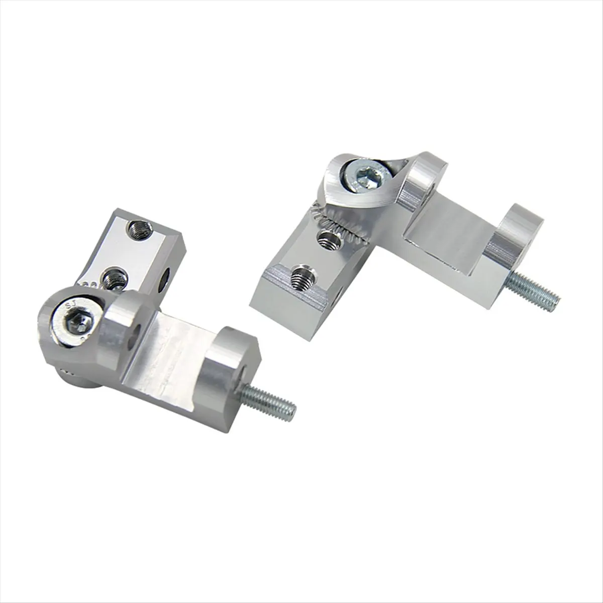 Compatible 1Pair Motorcycle Passenger Foot Peg Lowering Kits for K1600GT K1600GTL K1600Bagger K 1600 GT GTL B Footpeg Lower