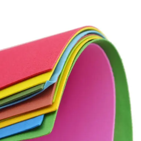 10 Thick Sheets Multi Color EVA Sponge Foam Paper DIY Handmade Color Craft Paper Portable Art Supplies For Kids Handmade Decor