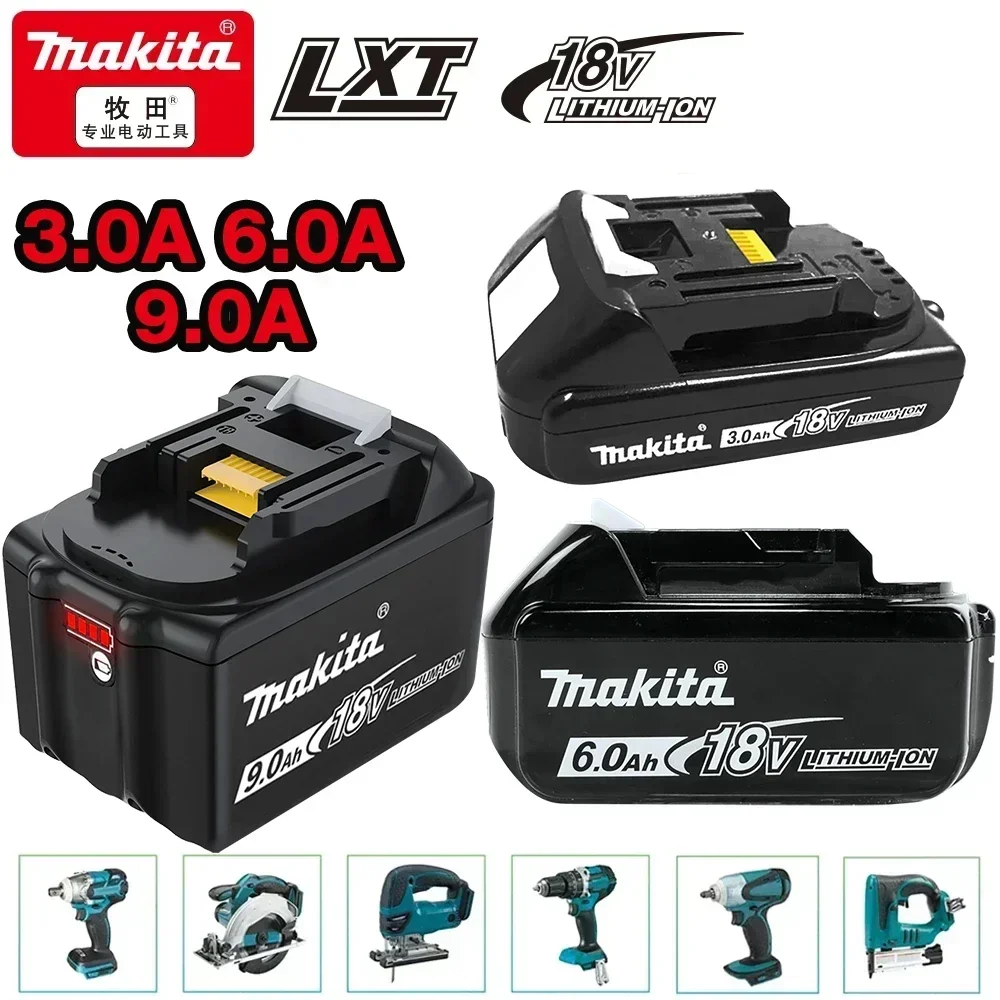 

NEW Original Makita 18v battery bl1850b BL1850 bl1860 bl 1860 bl1830 bl1815 bl1840 LXT400 9.0Ah for makita 18v tools drill