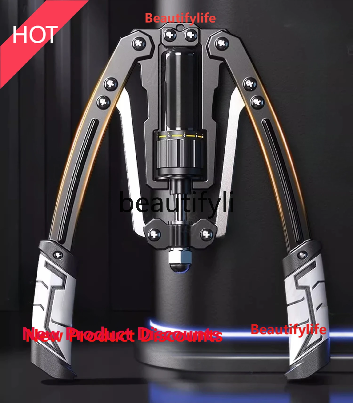 

A49 Hydraulic arm force adjustable, home training fitness equipment to exercise chest muscles, hand training arm stick