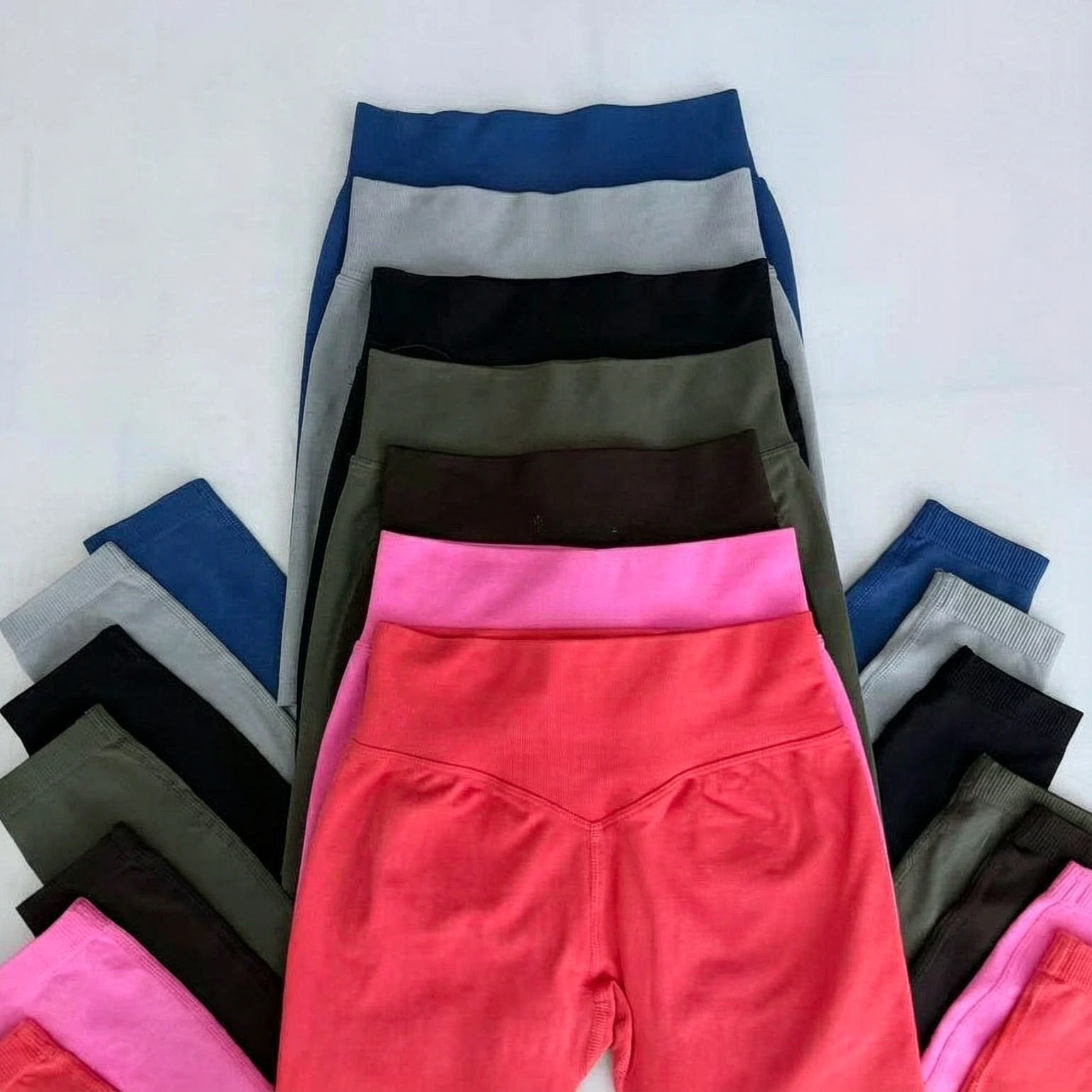 NO LOGO Seamless Leggings Sports Women Gym Wear Clothes Outfit Yoga Pants Squat Proof Fitness Running Tights