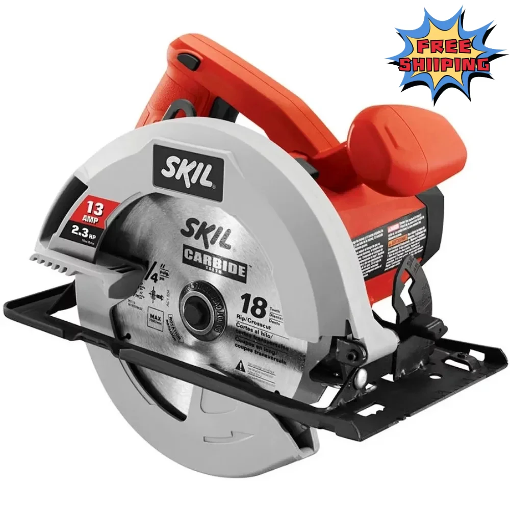 Home Improvement 13 AMP CIRCULAR SAW Blade Included Easy Operate Free Shipping