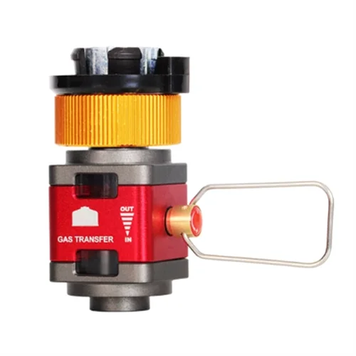 Convertidor de tanque de Gas Visual plano, tanque de Camping al aire libre, adaptador de recarga de Gas, válvula de recolección, convertidor tipo tarjeta