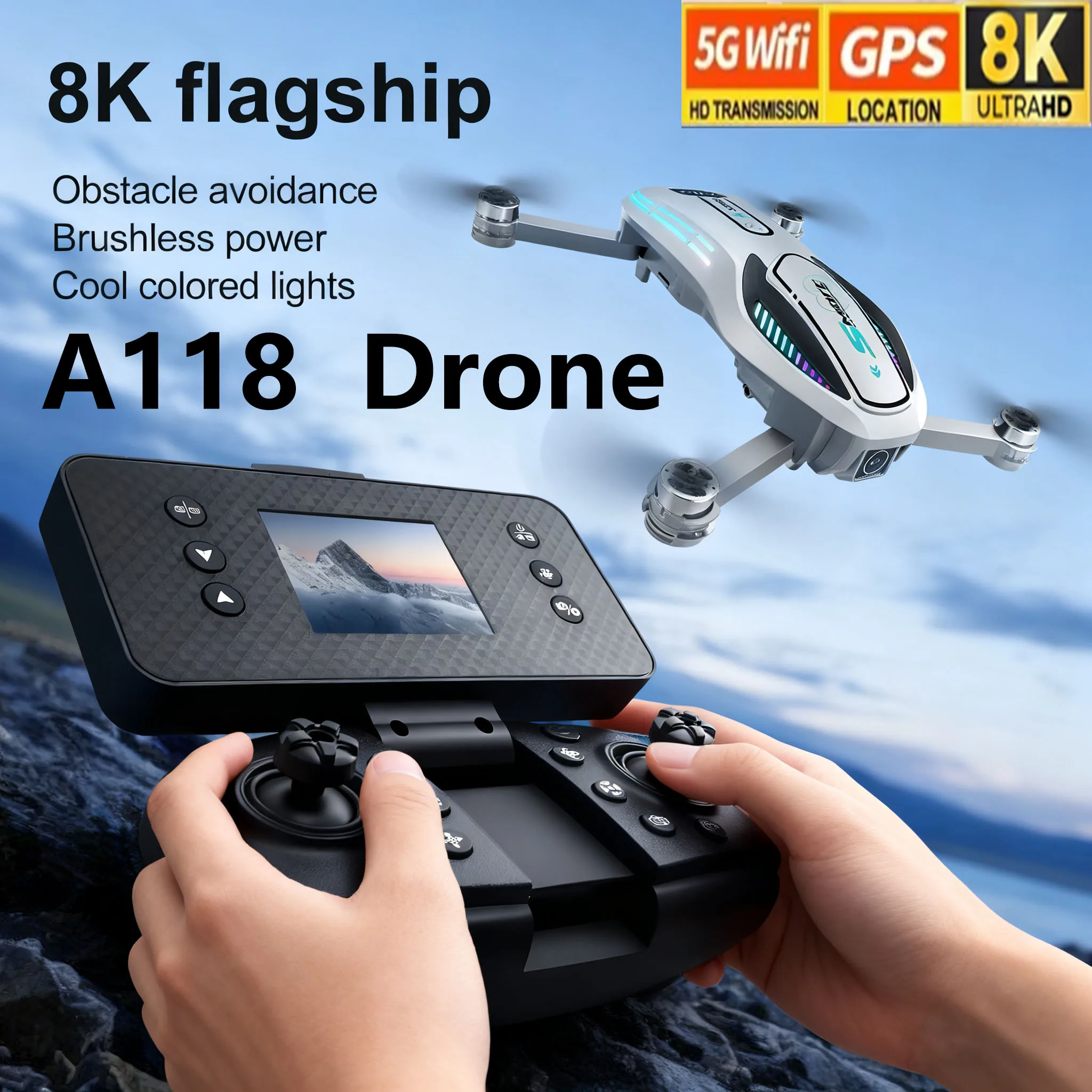 A118 Drone 8K Dual … - image