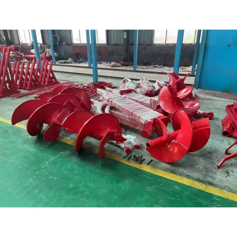 Earth Auger Tractor PTO Mounted Hole Digging Tools Tree Planting Pit Digging Device Tractor Mounted Ground Hole Drill