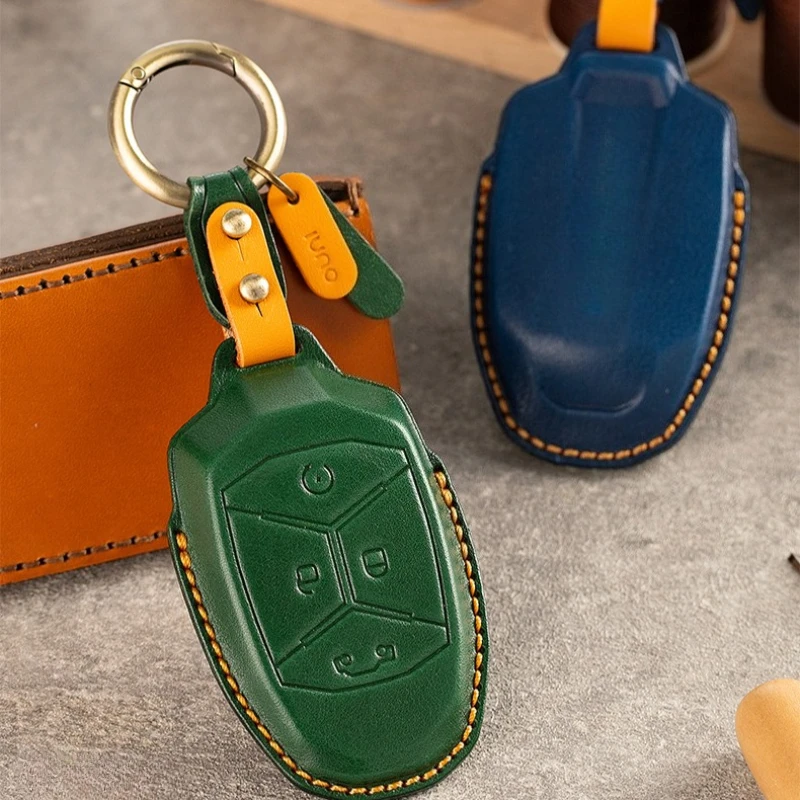 For Lynk&Co 03 06 01 05 02hatchback/09 Key Set High-end Leather Car Key Case Package