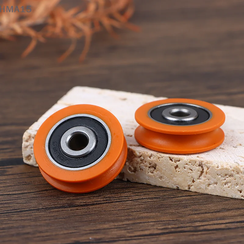 1 Pcs  6*29*8mm U Shaped Groove Wheel Bearing Pulley Rolling Wheel Concave Guide Wheel For Mechanical Pulley Accessories image 4
