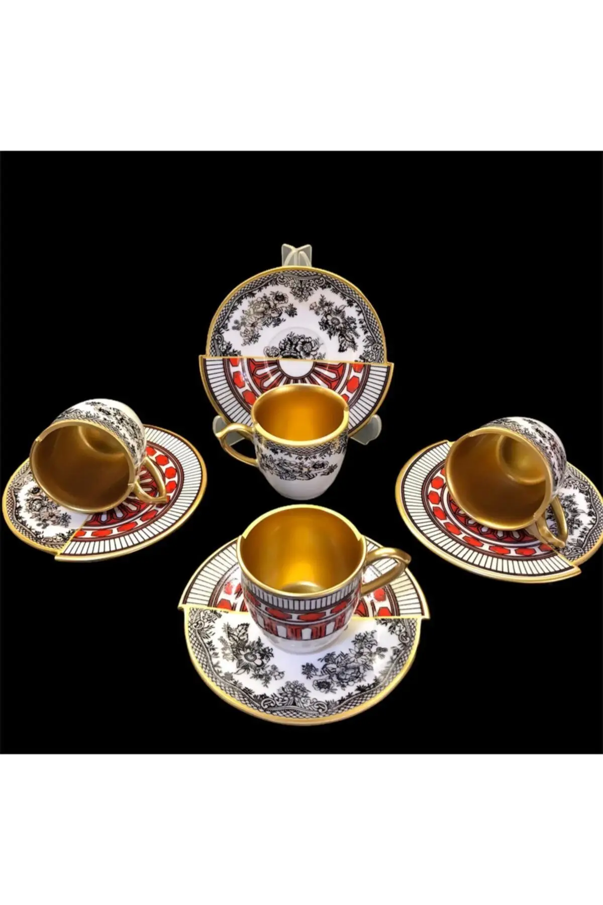 

Two Patterned Hybrid 6 Cups with Selet Apollo Series
