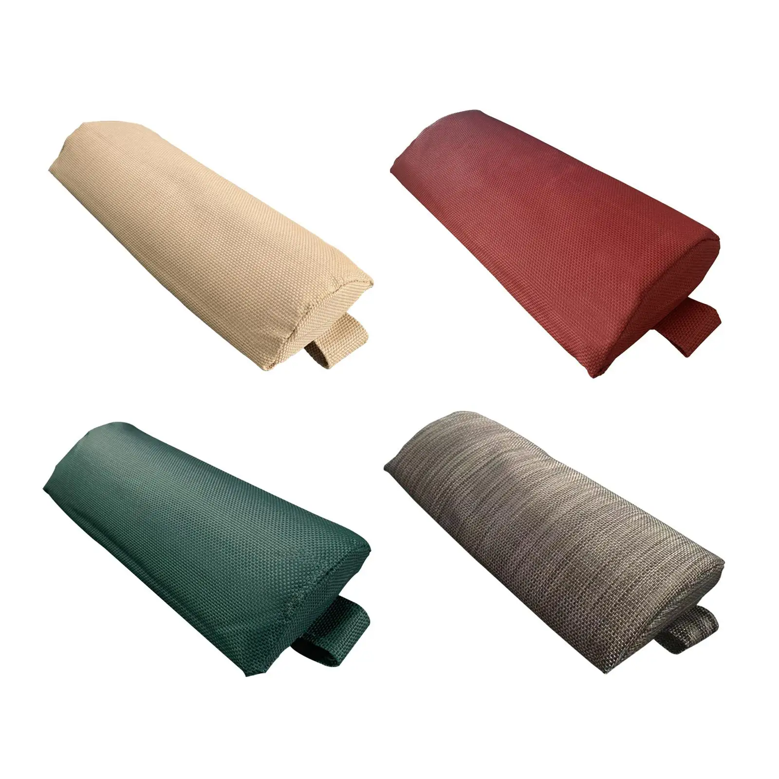 Almofada Ergonômica para Encosto de Cabeça de Espreguiçadeira, Suporte para Pescoço, Capa de Almofada Fácil de Transportar, Substituição para Cadeira 